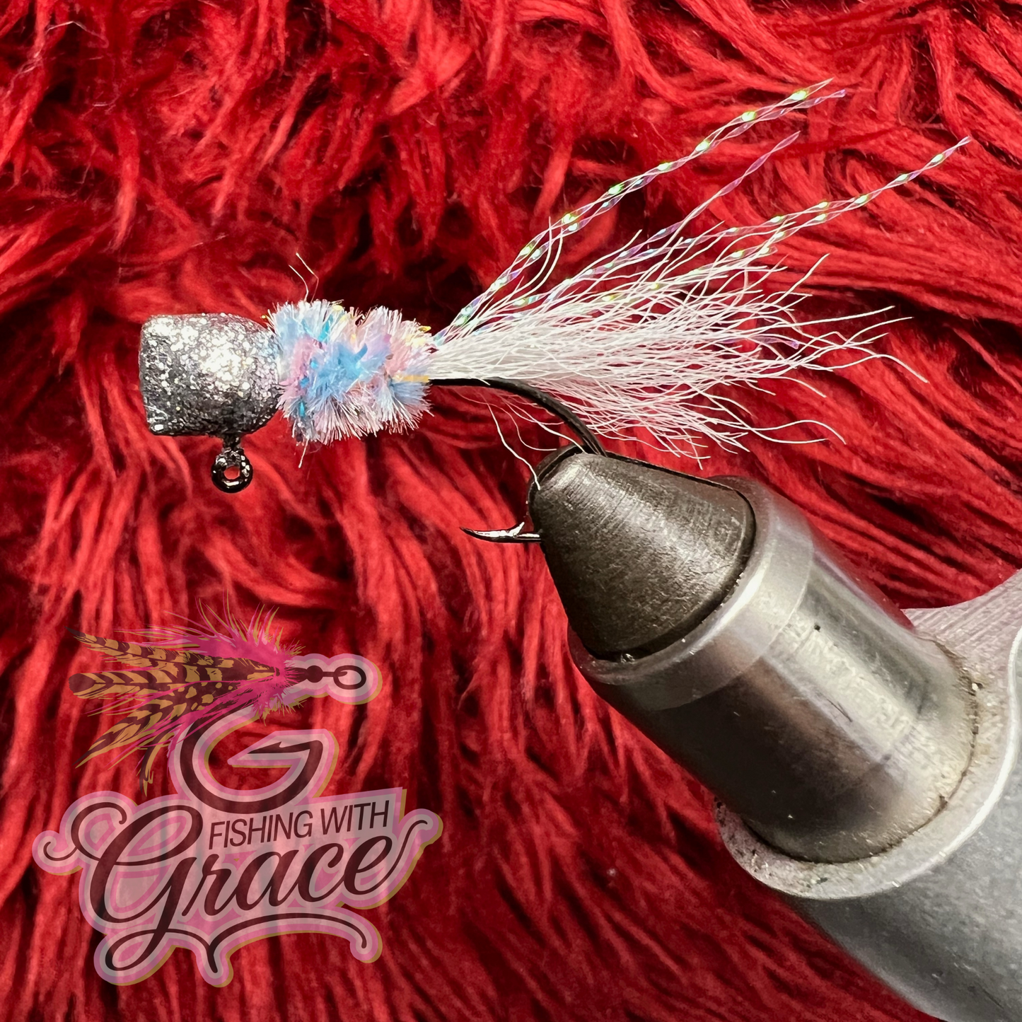 Cotton Candy Ice Crappie Jig