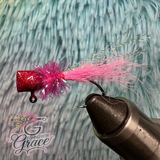 Bubblegum Blitz Crappie Jig