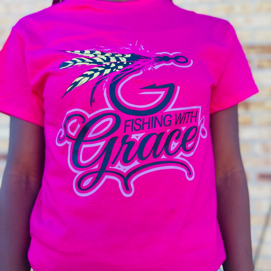 FishingWithGrace Logo T-Shirt