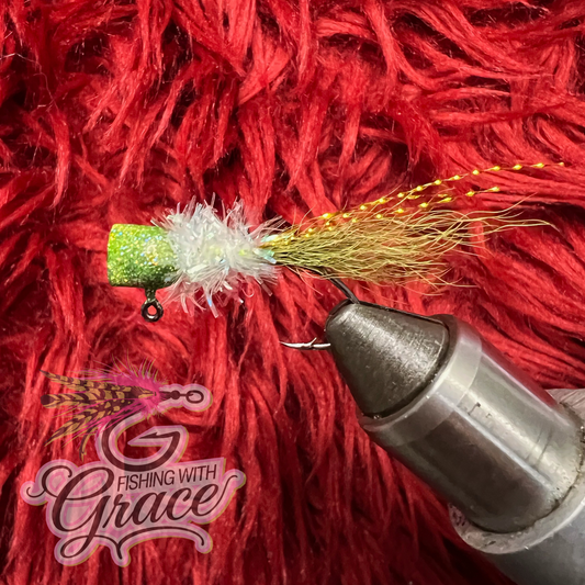 Emerald Ghost Crappie Jig
