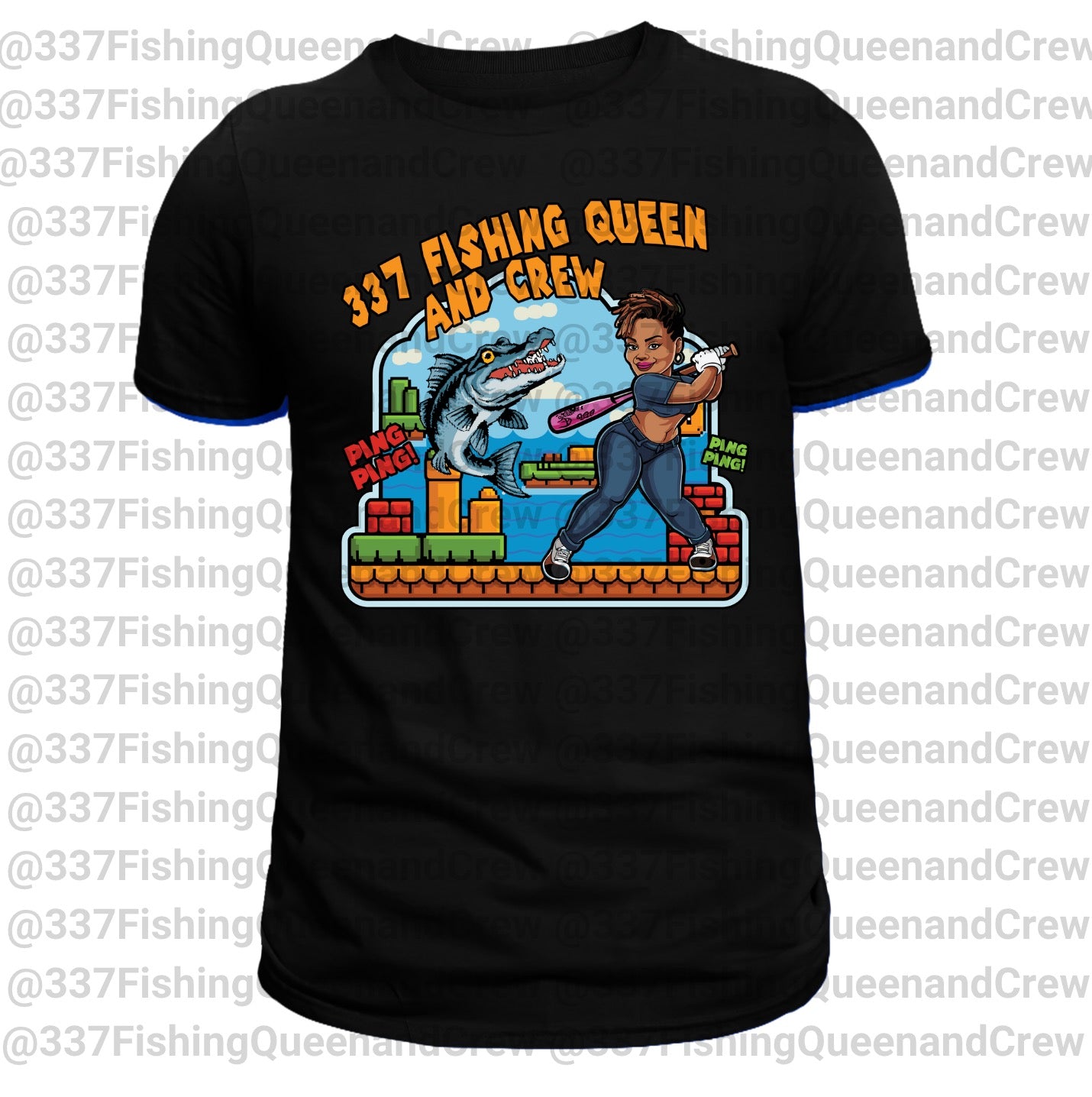 Bat & Alligator Gar-Shirt