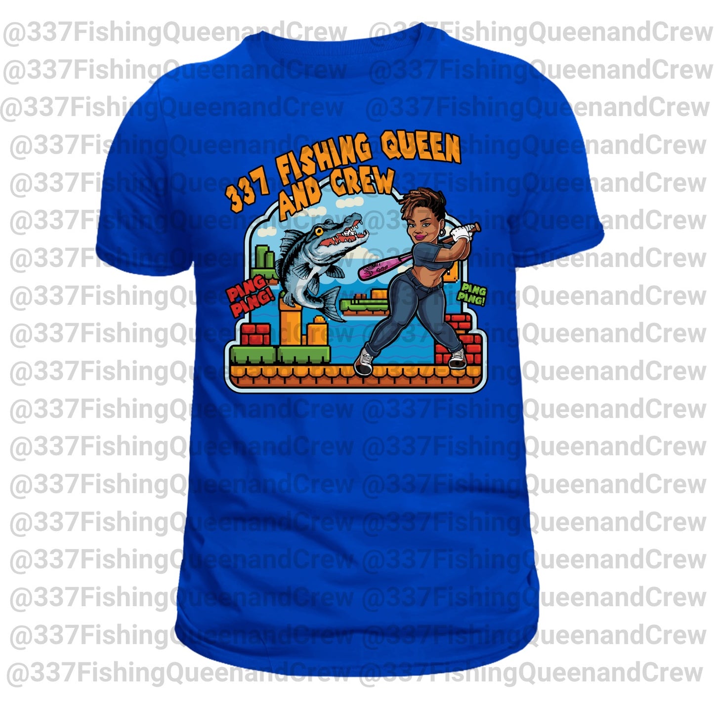 Bat & Alligator Gar-Shirt