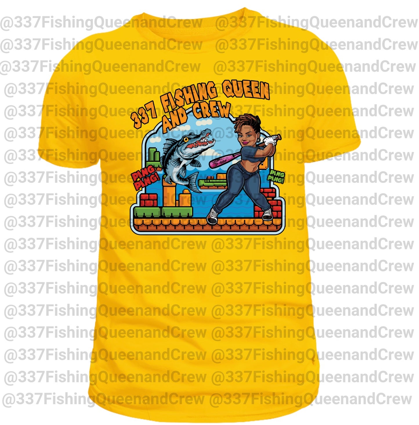 Bat & Alligator Gar-Shirt