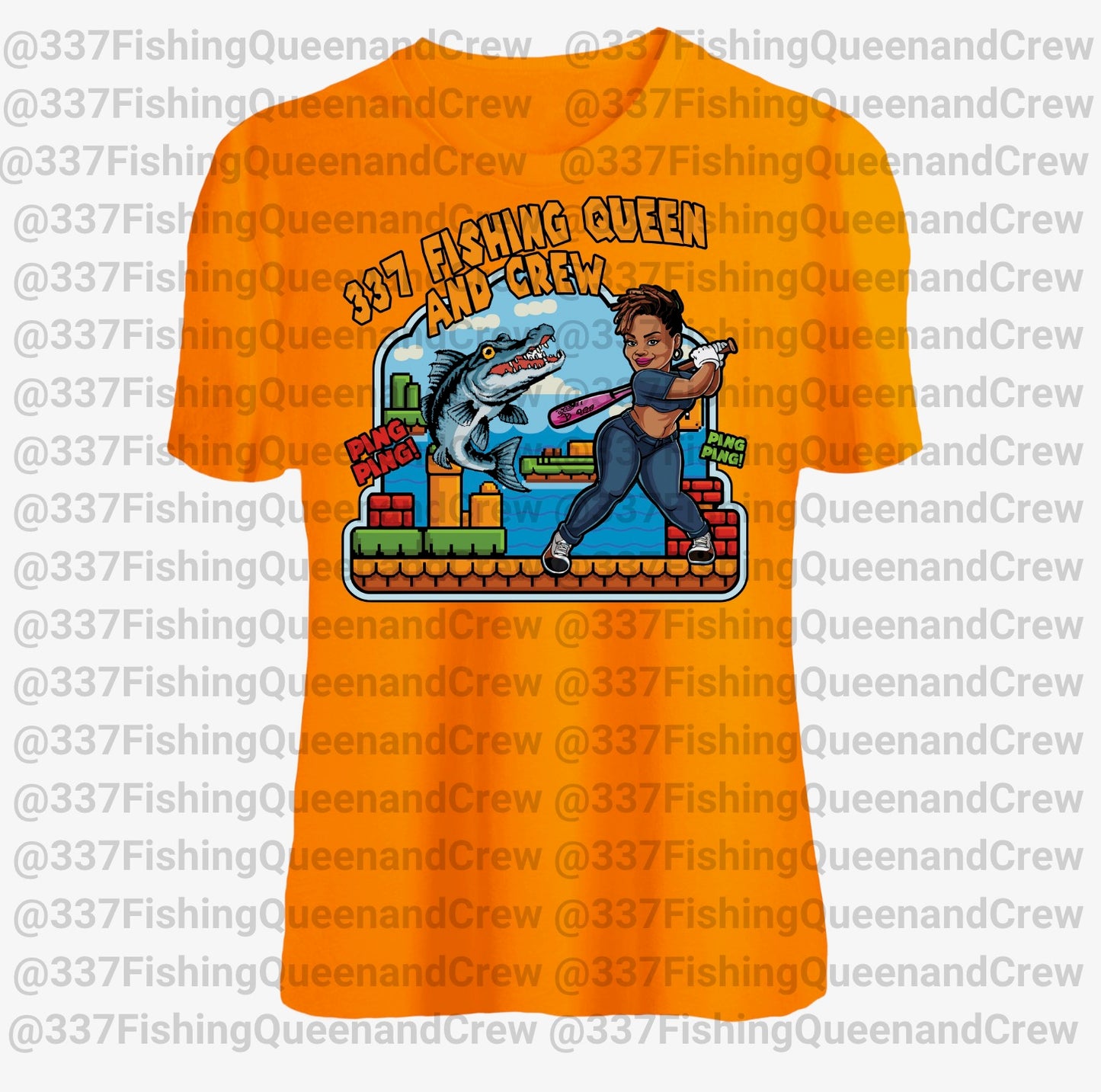 Bat & Alligator Gar-Shirt